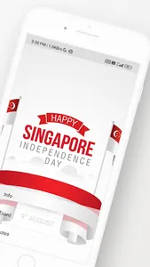 Singapore Day Greeting Cards screenshot 1