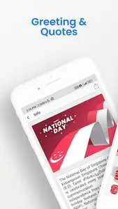 Singapore Day Greeting Cards screenshot 6