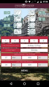 Katun: Maya Calendar Tools screenshot 1
