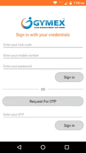 Gymex Member App screenshot 0