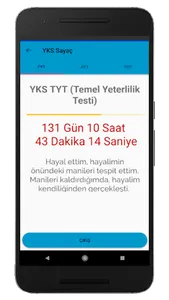 YKS Sayaç screenshot 1
