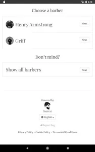 Griff's Barbers screenshot 4
