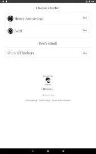 Griff's Barbers screenshot 7