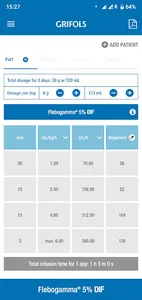 IVIG Dose Calculator screenshot 2