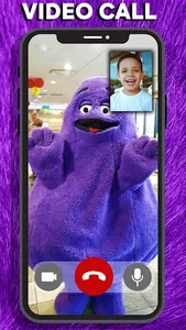 Grimace Shake: Fake Video Call screenshot 5