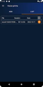 Speaker-id check screenshot 2