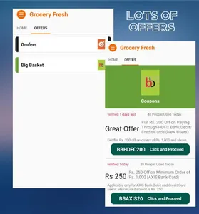 Grocery on Bigbasket Big Bazaa screenshot 1