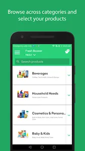 GroceryPik Customer screenshot 1