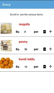 Grocy Sweets & Bakery screenshot 1