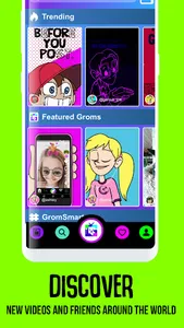 GROM - Social Network For Kids screenshot 3