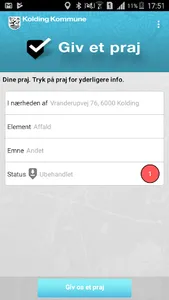 Giv et praj – Kolding Kommune screenshot 0