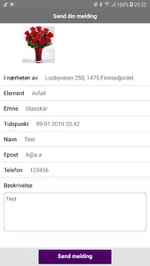 Meld en feil – Lørenskog kommu screenshot 5