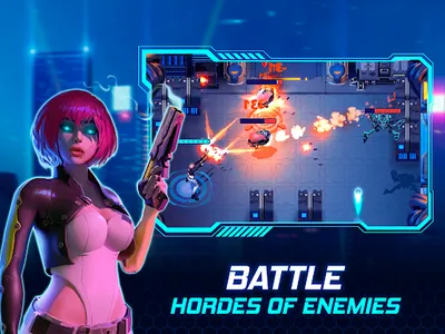 Cyberpunk Hero: Epic Roguelike screenshot 13