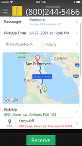 Premiere Chauffeured Services screenshot 1
