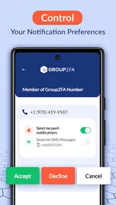 Group2FA: 2FA OTP Forwarding screenshot 4