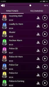 Police Siren Ringtones screenshot 1