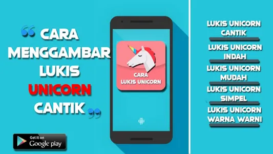 Cara Lukis Unicorn Lengkap screenshot 0