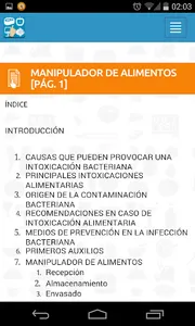 Carné manipulador de alimentos screenshot 3