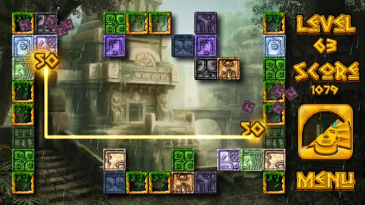 Mayan Secret - Matching Puzzle screenshot 1