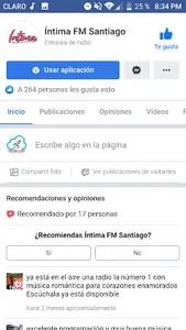 Intima FM (Santiago) screenshot 2