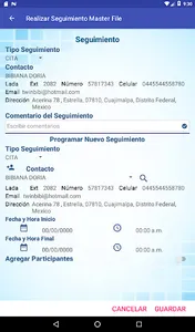 Seguimientos SAVD screenshot 13