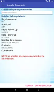 Seguimientos SAVD screenshot 15
