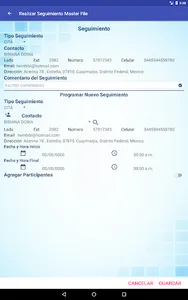 Seguimientos SAVD screenshot 21