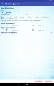 Seguimientos SAVD screenshot 22