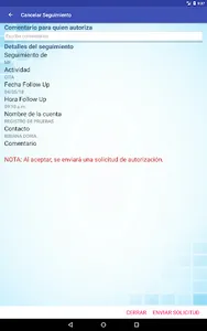 Seguimientos SAVD screenshot 23