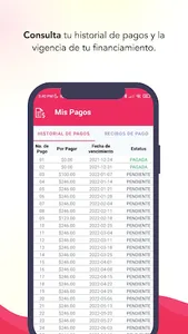 Paguitos Móvil screenshot 2