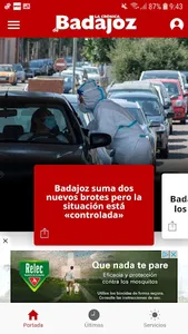 LA CRÓNICA DE BADAJOZ screenshot 0