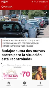 LA CRÓNICA DE BADAJOZ screenshot 1