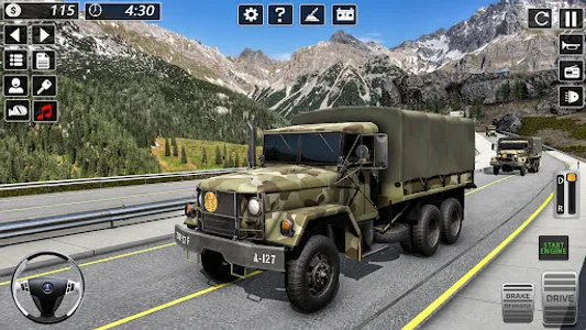 US Army Truck Driving Games 3D screenshot 3