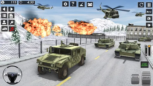 US Army Truck Driving Games 3D screenshot 8