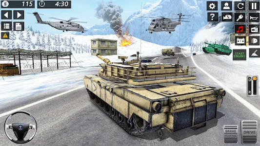 US Army Truck Driving Games 3D screenshot 9