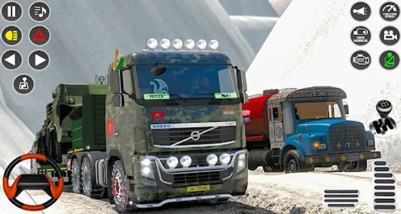 US Army Transporter Truck Game screenshot 1