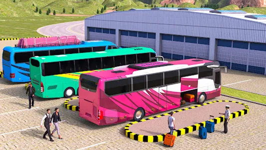 American Bus: City Bus Game 3D screenshot 0