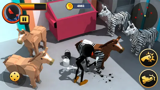 Criminal Stickman Escape 3D screenshot 12