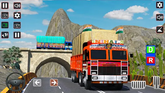 Grand Indian Cargo Truck Game screenshot 1