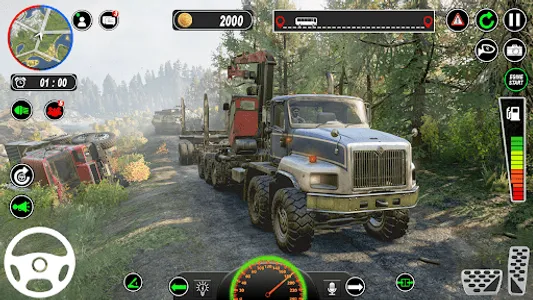 Offroad Mud Truck Simulator 3D screenshot 5