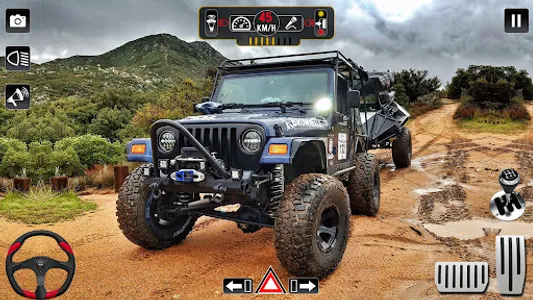 Offroad Jeep Car Driving 4x4 screenshot 12