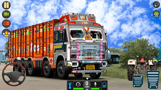 Indian Cargo Truck Game 3D screenshot 0
