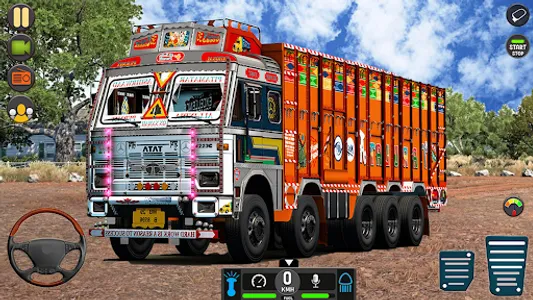 Indian Cargo Truck Game 3D screenshot 11