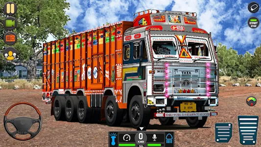 Indian Cargo Truck Game 3D screenshot 3