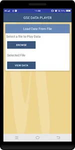 GSE DATA PLAYER screenshot 1