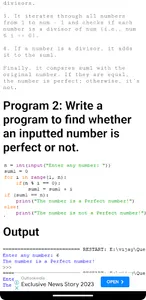 CLASS12 COMPUTER SCIENCE LAB screenshot 2