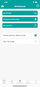 MyTeaching App screenshot 1