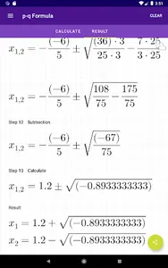 Quadratic Formula PQ PRO screenshot 7