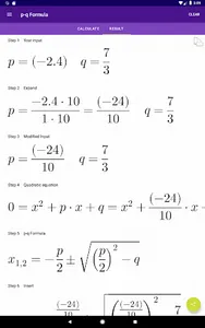 Quadratic Formula PQ PRO screenshot 9
