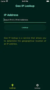 GeoIP Lookup screenshot 2